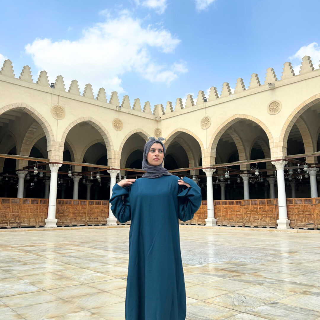 Linen Dress (petrol Blue)